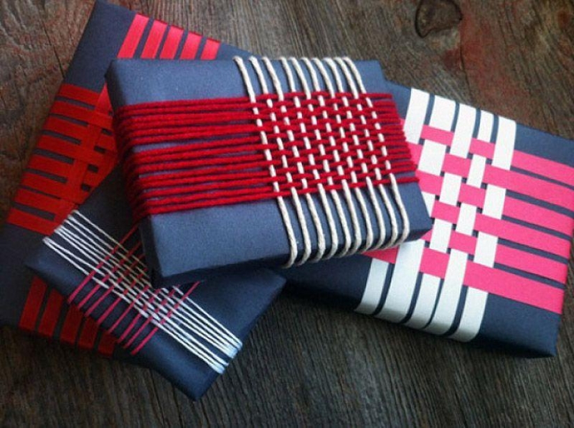30 ideas how to wrap a New Year's gift