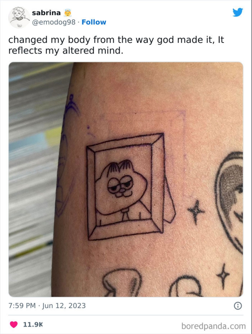 30 tatuajes gloriosamente malos que se compartieron en respuesta a la nueva tinta de Grimes 30 tatuajes gloriosamente malos que se compartieron en respuesta a la nueva tinta de Grimes