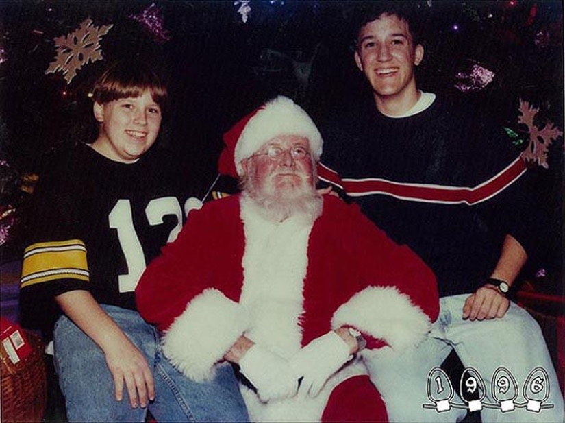 34 years with Santa Claus 34 years with Santa Claus