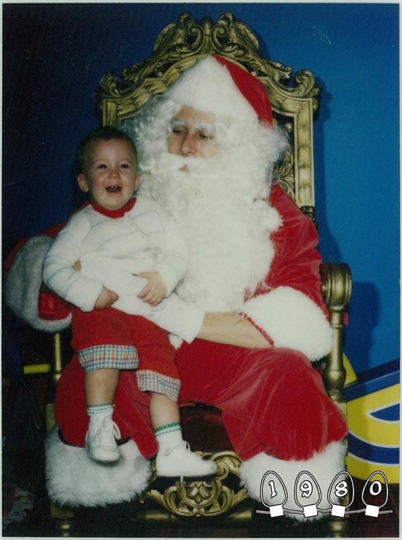 34 years with Santa Claus 34 years with Santa Claus