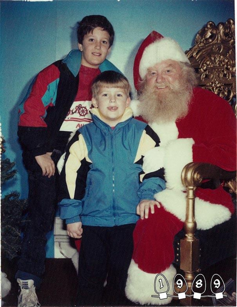 34 years with Santa Claus 34 years with Santa Claus