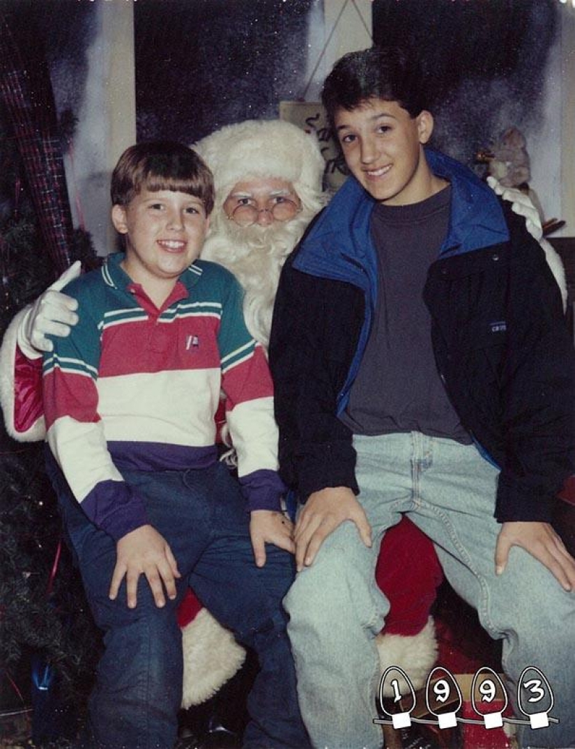 34 years with Santa Claus 34 years with Santa Claus