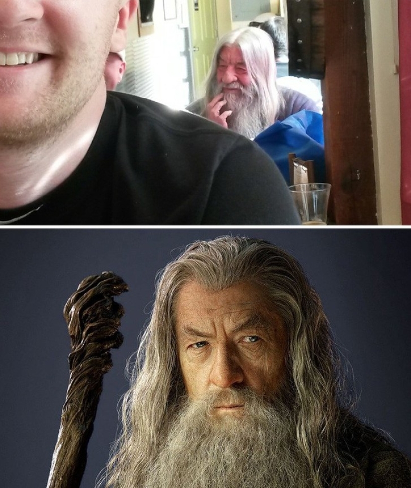 40 personas y cosas cuya similitud da vueltas