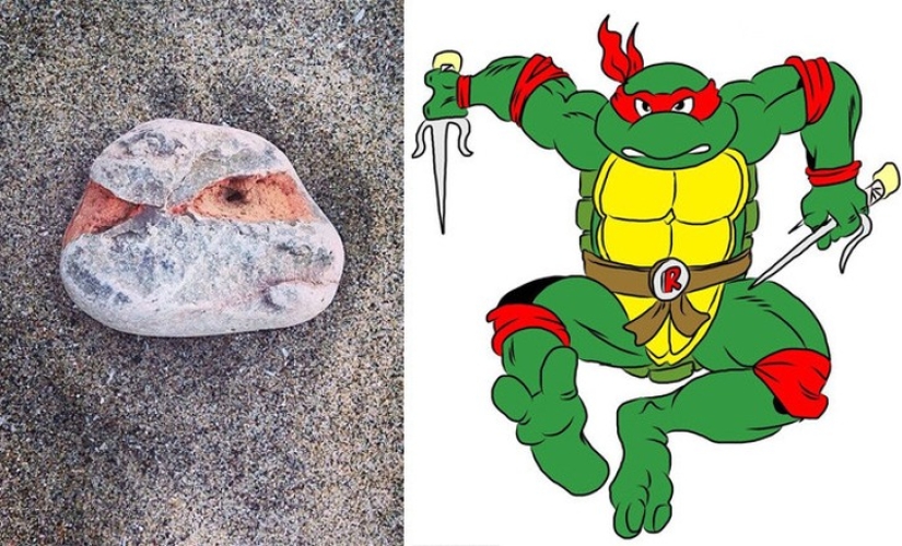 40 personas y cosas cuya similitud da vueltas