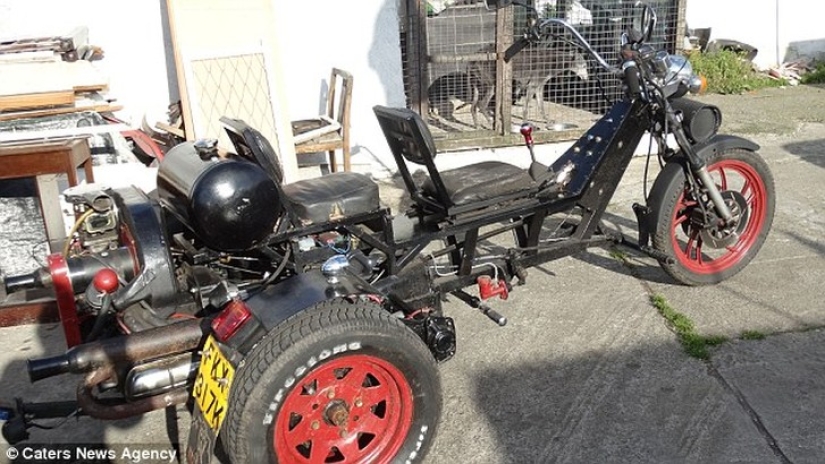 58-year-old bride arrives at her own wedding... in a coffin