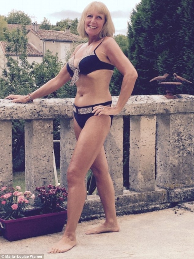 59-year-old British woman was survived by neighbors for sunbathing topless