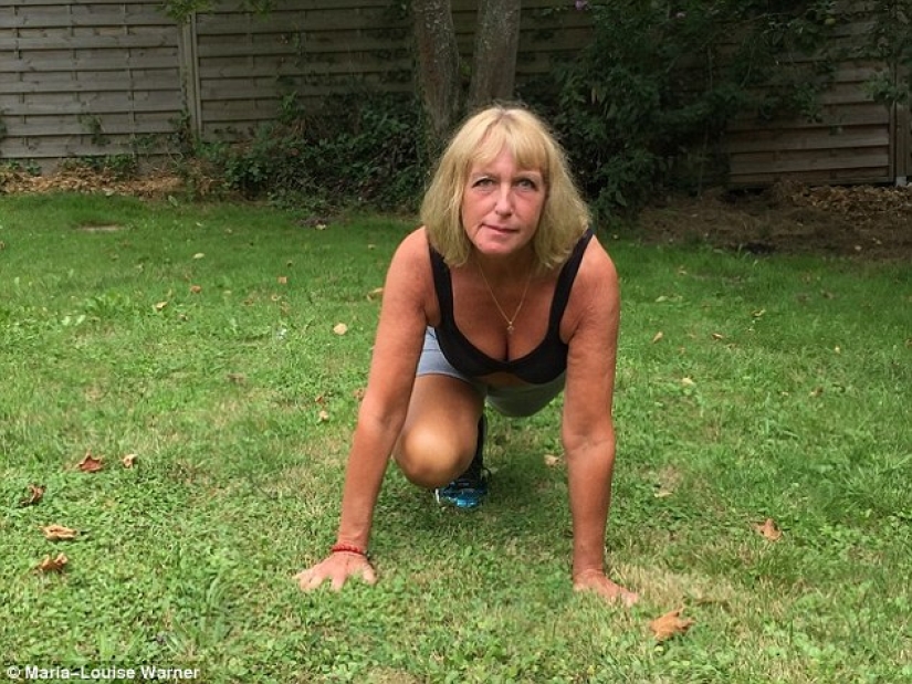 59-year-old British woman was survived by neighbors for sunbathing topless