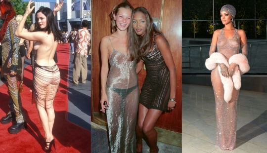 7 de los vestidos desnudos más icónicos