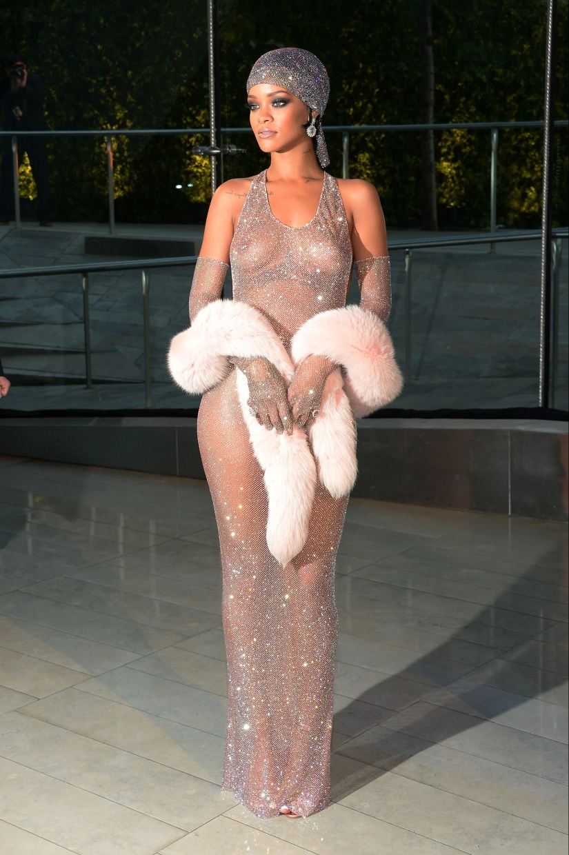 7 of the most iconic naked dresses