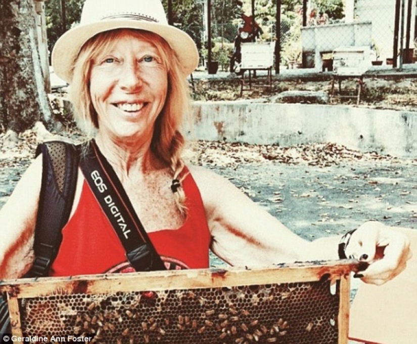 72-year-old grandmother is burning through retirement, traveling the world for the past 7 years 72-year-old grandmother is burning through retirement, traveling the world for the past 7 years