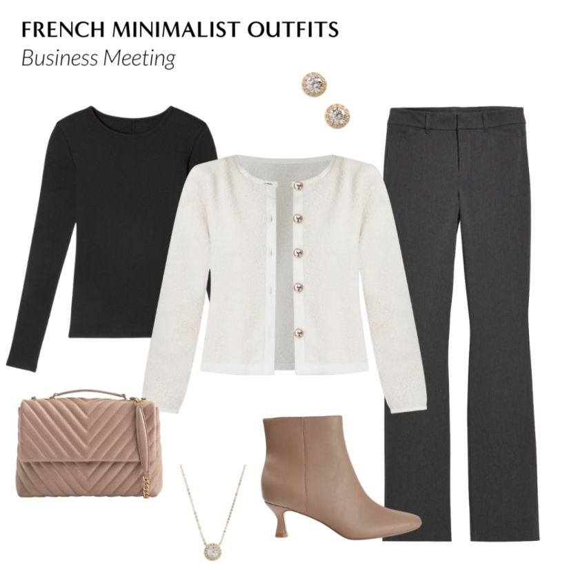 8 French Minimalist Winter Capsule Wardrobe Outfits 8 French Minimalist Winter Capsule Wardrobe Outfits