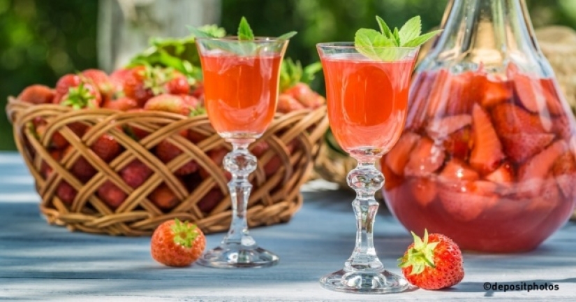 8 recetas de vino casero de lo que crece en el jardín