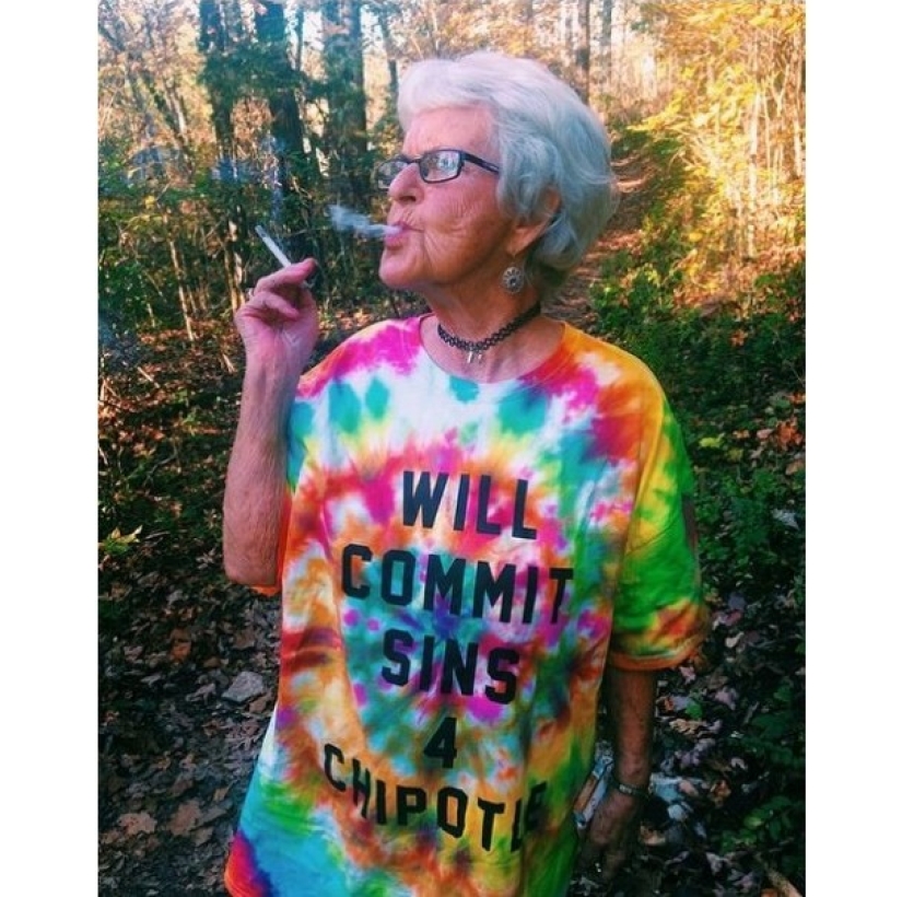 86-year-old 'cool' grandma posts crazy photos on Instagram