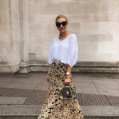 9 ideas sobre cómo llevar una falda larga sin parecer anticuada