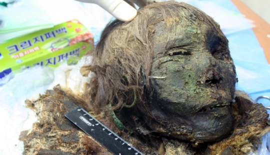900-year-old mummy of the "Polar Princess" was unearthed in Siberia 900-year-old mummy of the "Polar Princess" was unearthed in Siberia