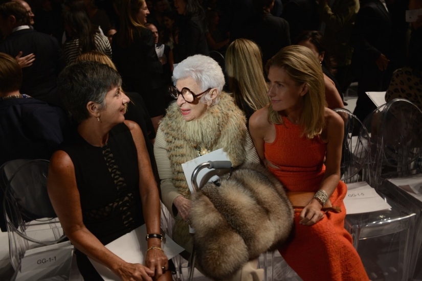 94-year-old old lady who works as a model