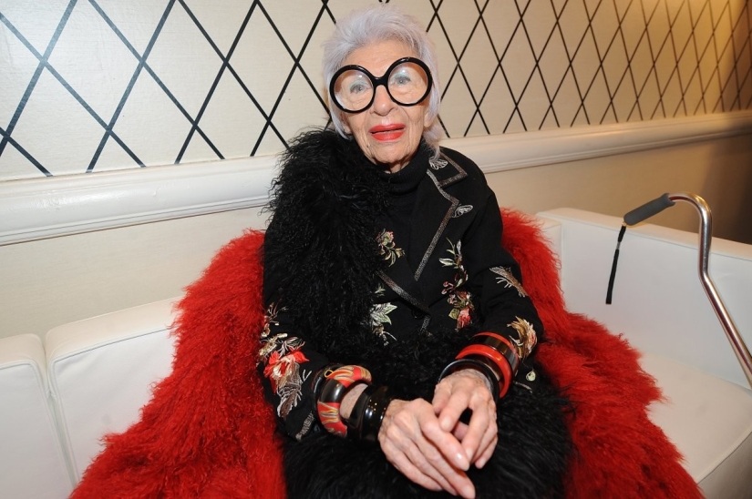 94-year-old old lady who works as a model