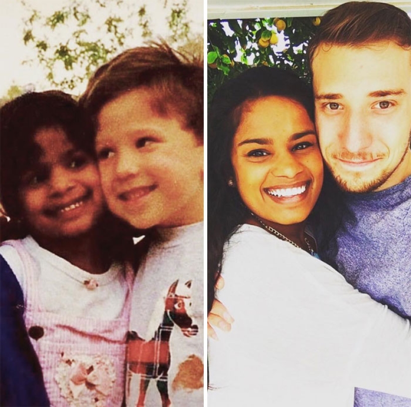 A 3-year-old boy promised to marry his girlfriend and 20 years later he did it