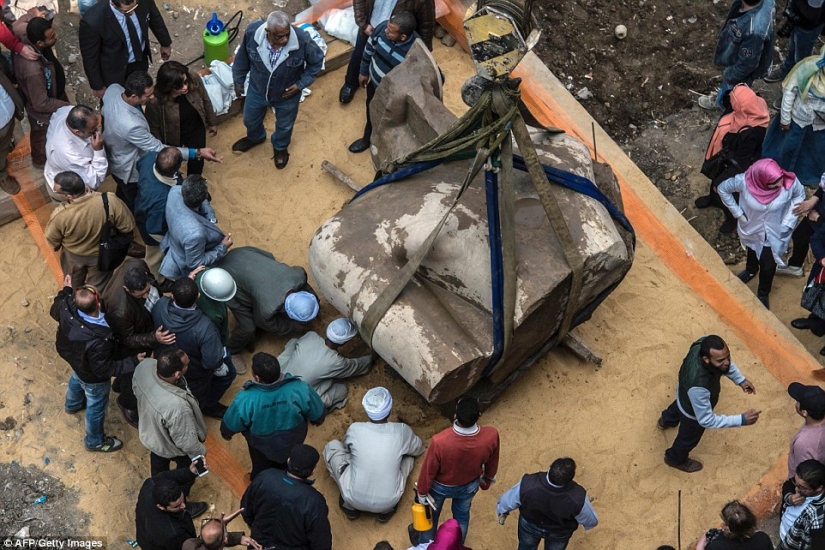A 3,000-year-old statue of Pharaoh Ramses II has been found in Cairo