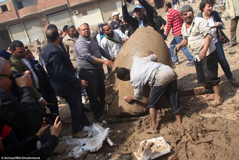 A 3,000-year-old statue of Pharaoh Ramses II has been found in Cairo A 3,000-year-old statue of Pharaoh Ramses II has been found in Cairo