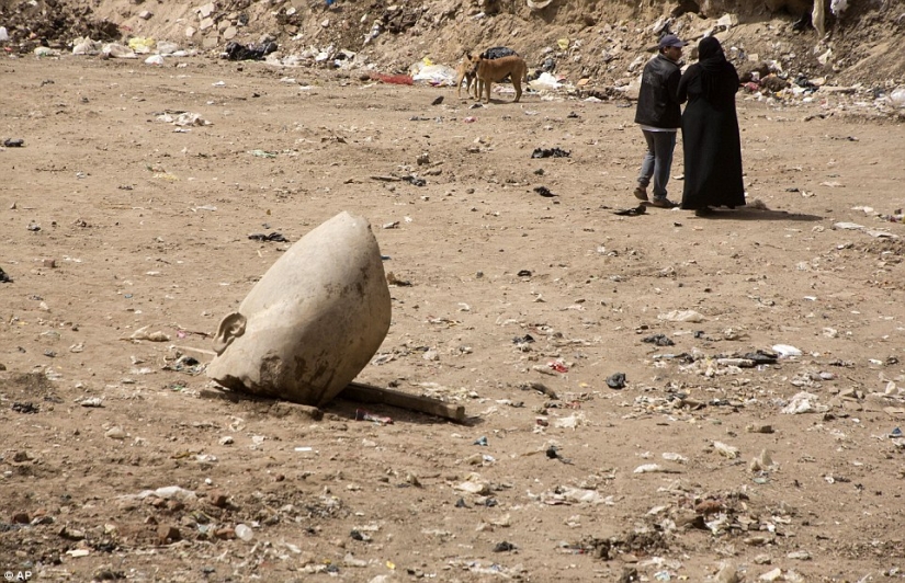 A 3,000-year-old statue of Pharaoh Ramses II has been found in Cairo A 3,000-year-old statue of Pharaoh Ramses II has been found in Cairo