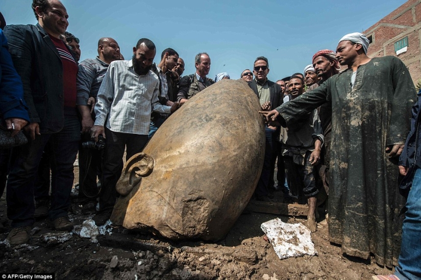 A 3,000-year-old statue of Pharaoh Ramses II has been found in Cairo A 3,000-year-old statue of Pharaoh Ramses II has been found in Cairo