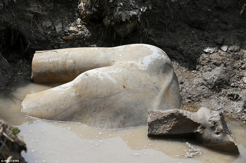 A 3,000-year-old statue of Pharaoh Ramses II has been found in Cairo A 3,000-year-old statue of Pharaoh Ramses II has been found in Cairo