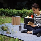 A book for those who always have nowhere to sit