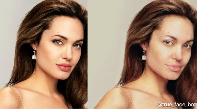 A bot "for removing makeup" has been released, which shows the true faces of the painted girls A bot "for removing makeup" has been released, which shows the true faces of the painted girls