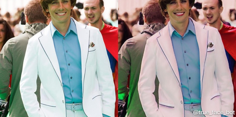 A bot "for removing makeup" has been released, which shows the true faces of the painted girls A bot "for removing makeup" has been released, which shows the true faces of the painted girls