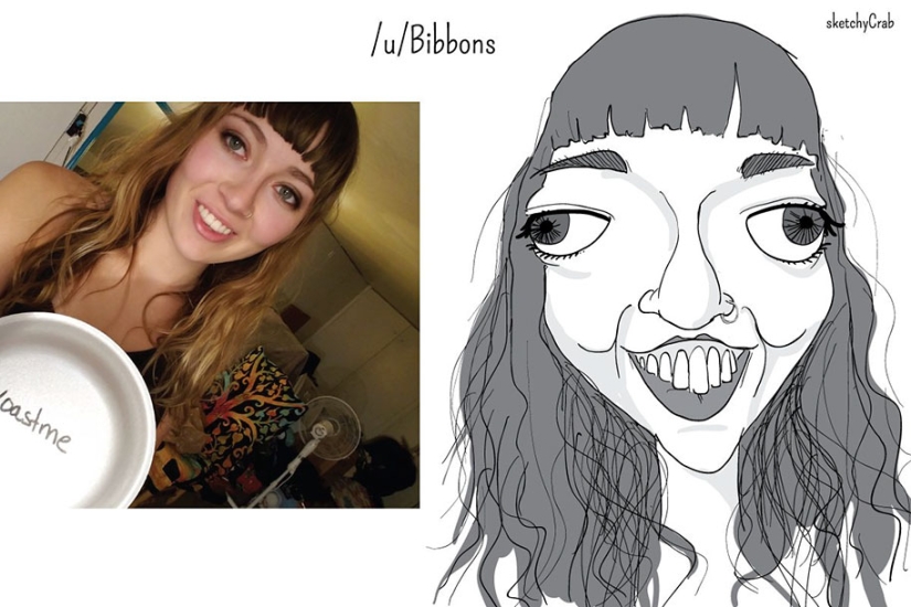 A cartoonist drew Reddit users, highlighting the worst