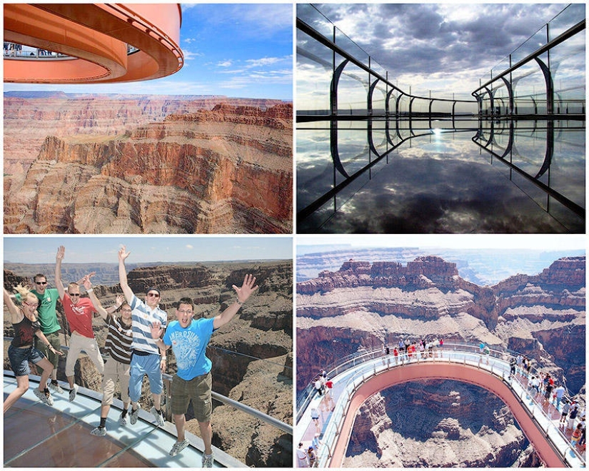 A dizzying sight: the glass platform above the Grand Canyon A dizzying sight: the glass platform above the Grand Canyon