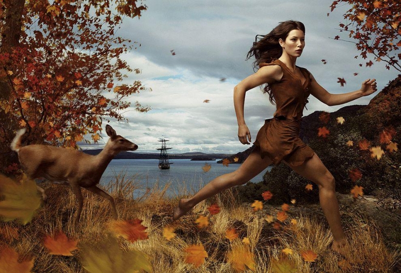 A fairy tale from Annie Leibovitz