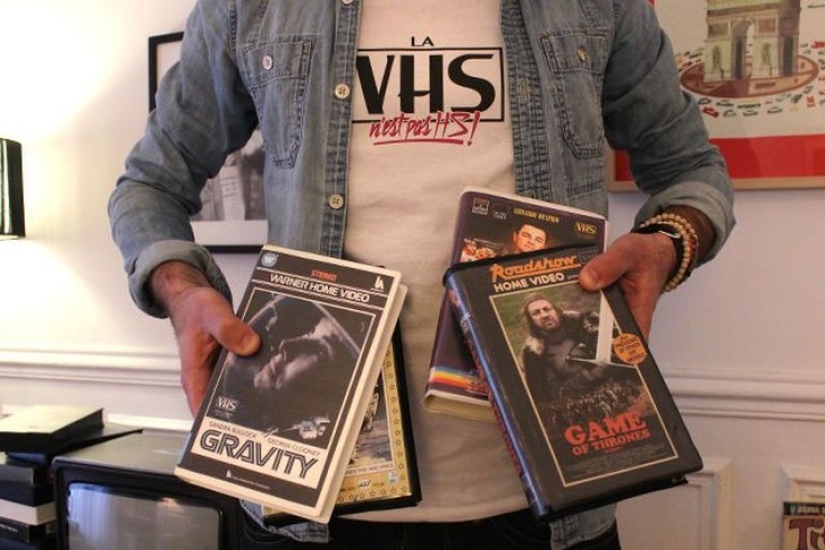 A French blogger made retro covers of modern films and series in the style of 80s videocassettes
