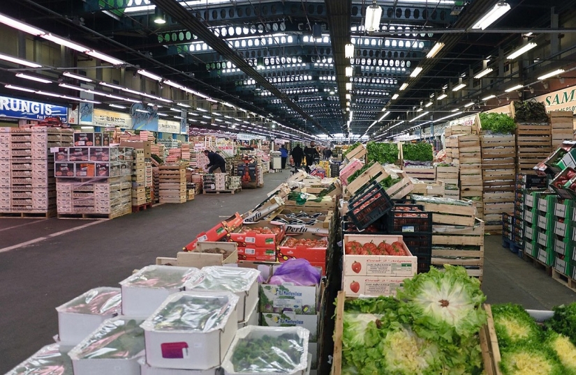 A giant market where the best French chefs shop A giant market where the best French chefs shop