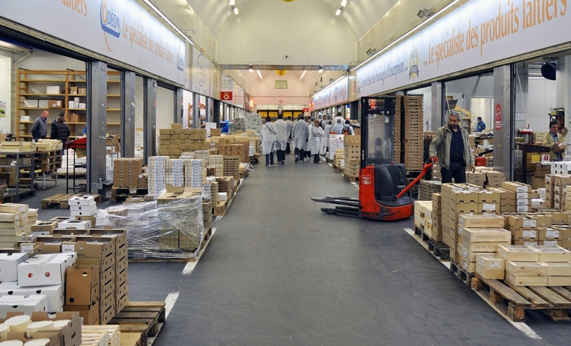 A giant market where the best French chefs shop A giant market where the best French chefs shop