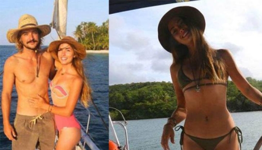 A girl who recently met a guy dropped everything and left with him on a trip around the world