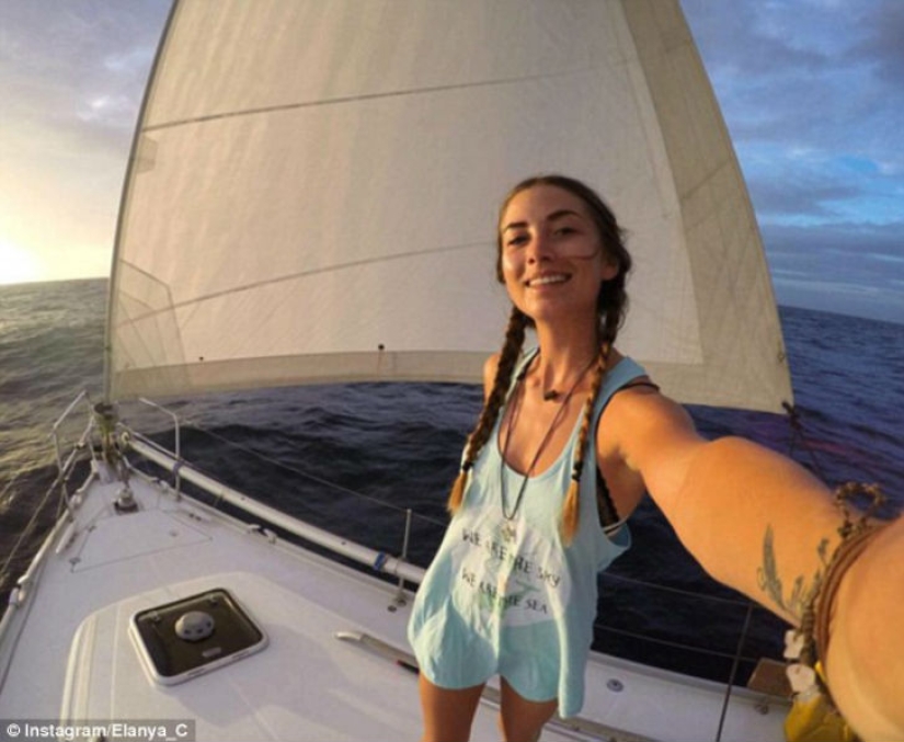 A girl who recently met a guy dropped everything and left with him on a trip around the world