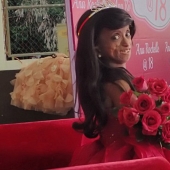 A girl with the body of a 150-year-old woman died in the Philippines