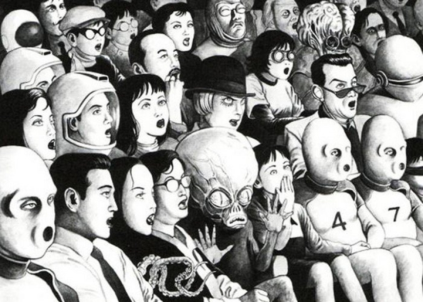 A Japanese illustrator whose work is so obscene that it is banned in his native country A Japanese illustrator whose work is so obscene that it is banned in his native country