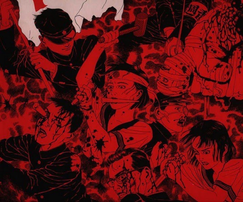 A Japanese illustrator whose work is so obscene that it is banned in his native country A Japanese illustrator whose work is so obscene that it is banned in his native country