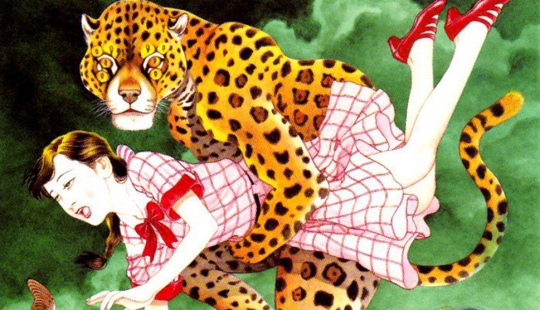 A Japanese illustrator whose work is so obscene that it is banned in his native country