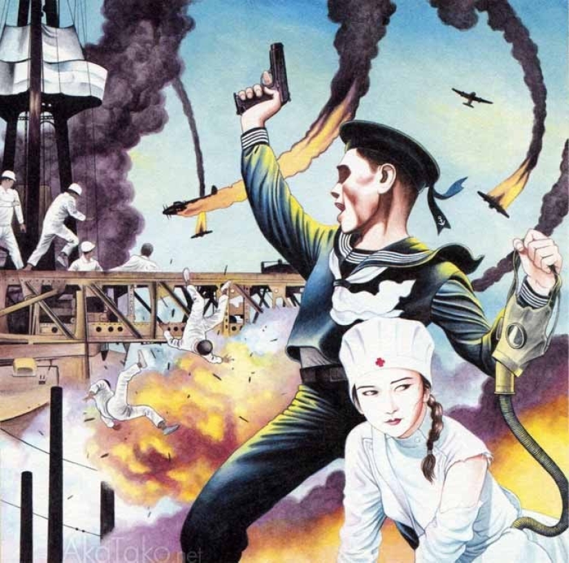 A Japanese illustrator whose work is so obscene that it is banned in his native country A Japanese illustrator whose work is so obscene that it is banned in his native country