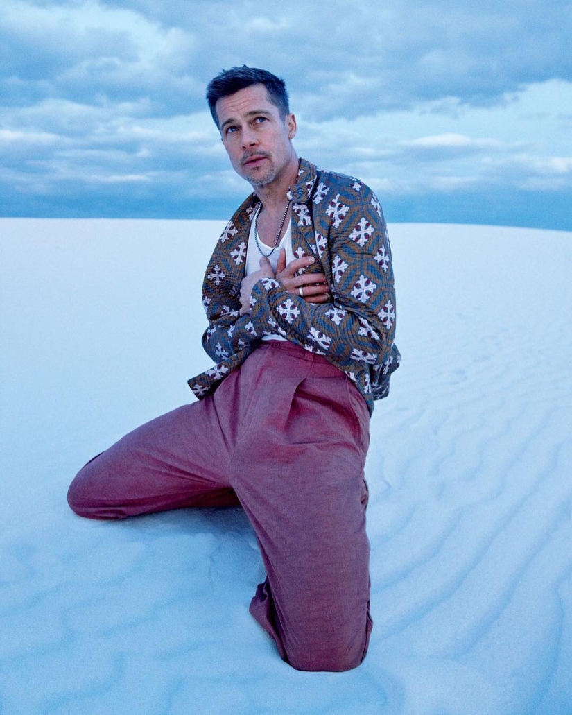 A man's life after a divorce: Brad Pitt quit drinking, lost weight and returned to the glossy covers