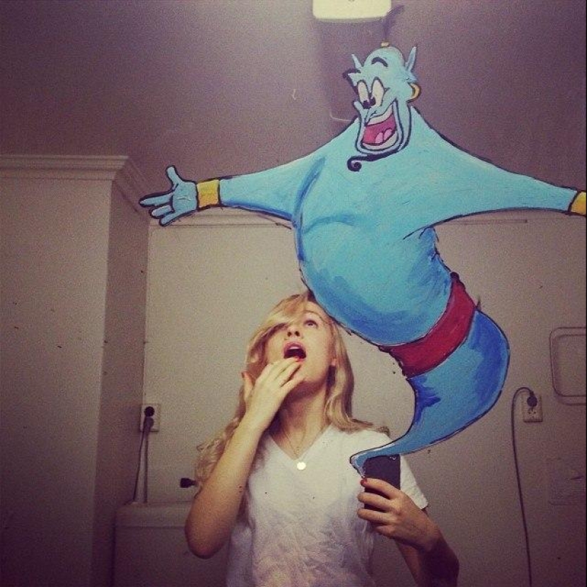 A new take on the selfie