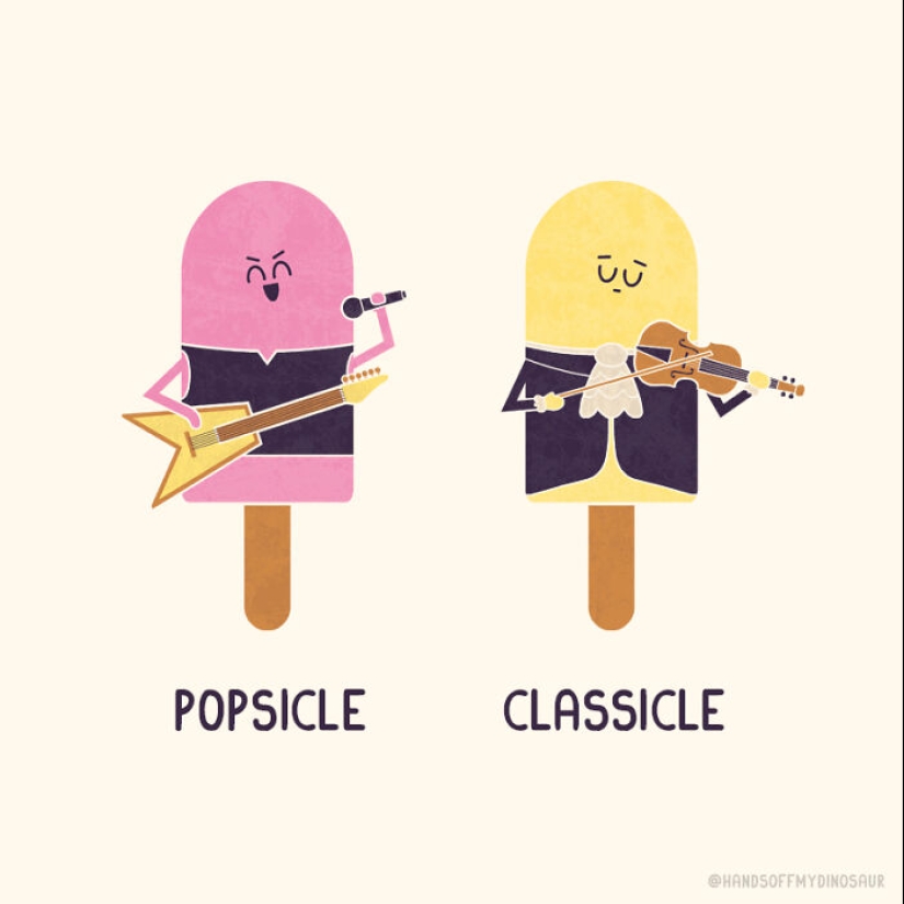 A Playful Twist Of Words: My Series Of 15 Punny Illustrations And Their Quirky Opposites