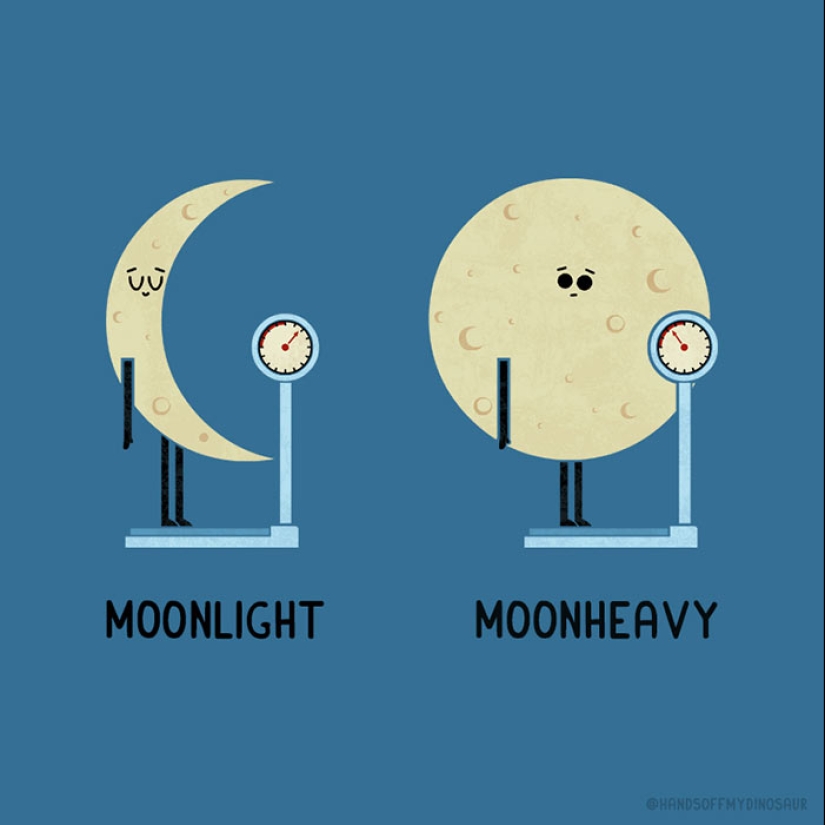 A Playful Twist Of Words: My Series Of 15 Punny Illustrations And Their Quirky Opposites