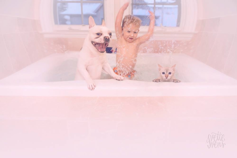 A post of unthinkable cuteness of cubs - human and not only!