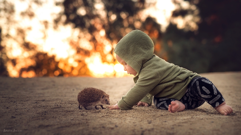 A post of unthinkable cuteness of cubs - human and not only!