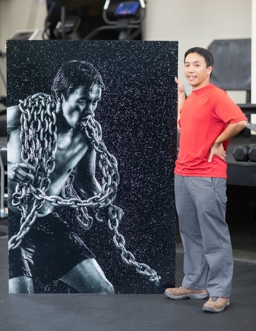 A real photographer will easily make a world champion out of a housewife